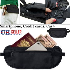 Money Wallet Bum Bag Waist Belt Travel Security Fanny Pack Pouch Festival Sports