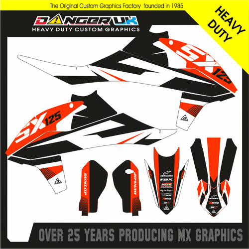 Graphics ktm 125cc 2021 - ktm, mx