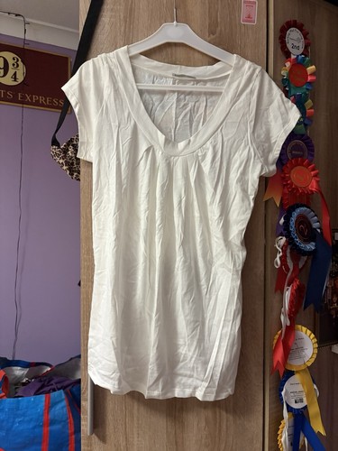 Longline white cotton - longline,