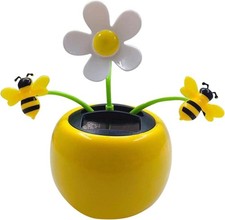 Solar dancing flower car - flower,,