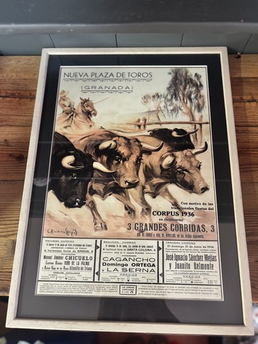 Vintage framed granada - granada, 1936