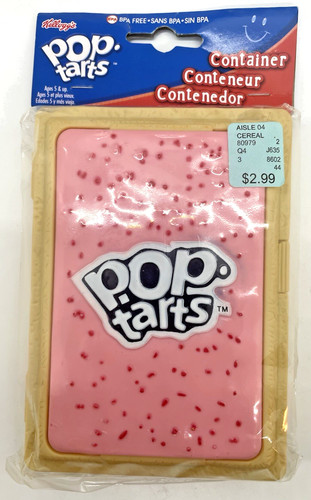 Kellogg pop tarts container - pop,
