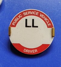 PSV BUS DRIVER BADGE - PCV