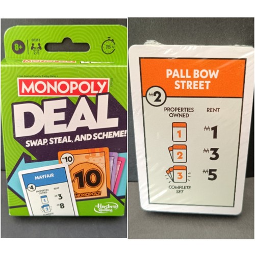 Monopoly deal misprint - deal, rare