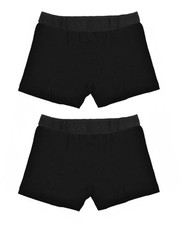 2 Pack Men's Trunks Black