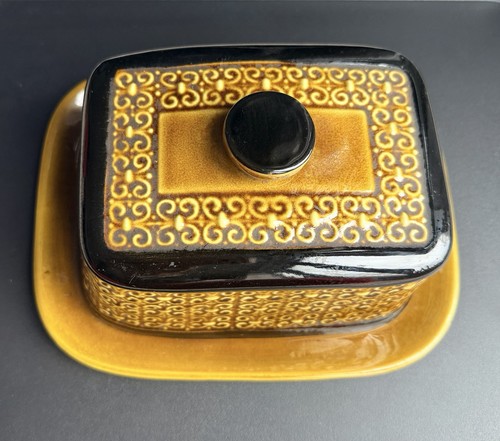 Secla vintage ceramic butter - vintage,