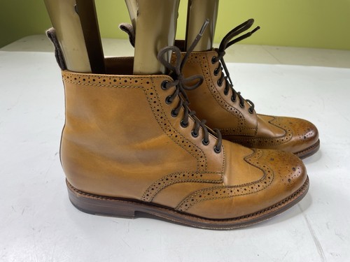 Grenson brogue boots mens size - brogue,