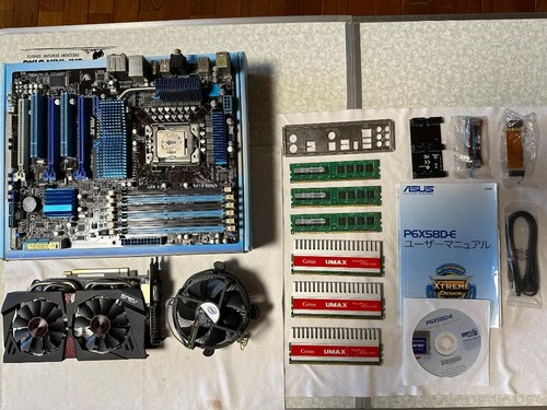 Asus p6x58d motherboard - p6x58d-e,