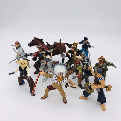 Papo pirate soldier cowboy - •,