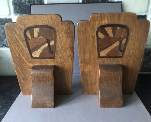 Pair art deco arts crafts - arts, &