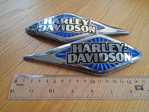 Harley fuel tank logo emblems - tank,