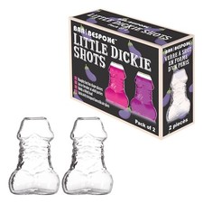 Dickie shot glass novelty - glass, set