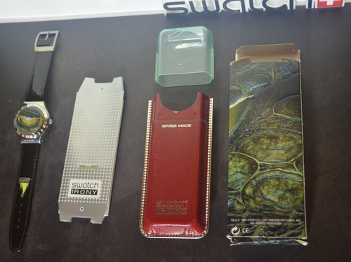 Swatch irony godzilla 1st - swatch,