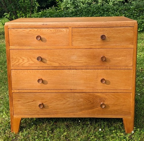 Oak chest drawers air - oak,