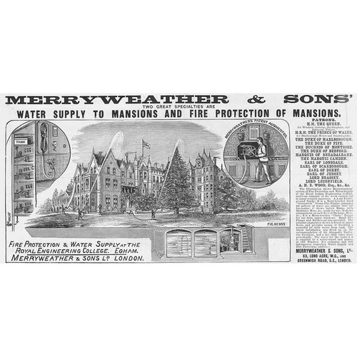 Merryweather sons fire - merryweather,