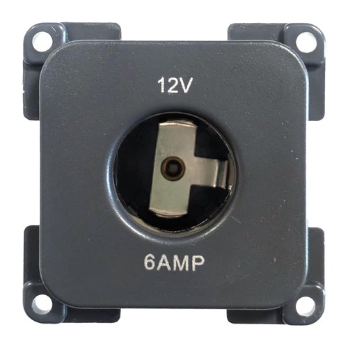 Cbe 12v 6amp auto socket - cbe, 21mm