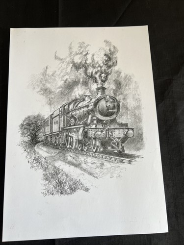 Original steam train pencil - steam,