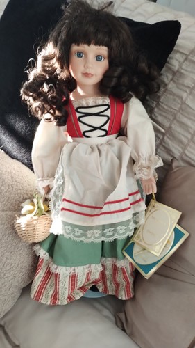 Alberon porcelain doll with - doll,