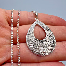 Vintage Unusual Sterling Silver 925 Jewelry Necklaces Pendants Custom Designs