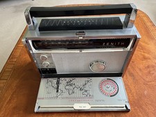 Zenith Transoceanic 3000 Transistor Radio Vintage 1960s Working Good Condition