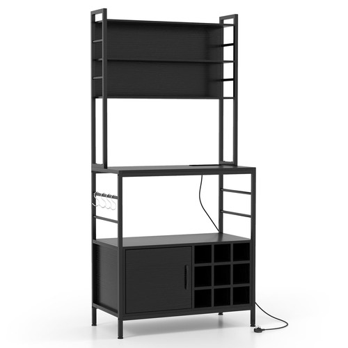 Coffee bar cabinet with - coffee,