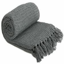 100% COTTON THROW BLANKET FOR