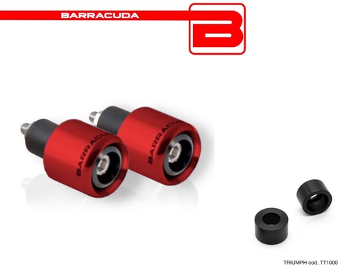Red ergal counterweights - red,