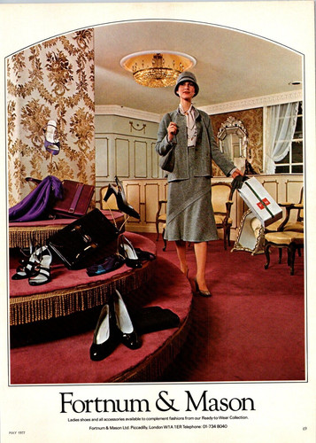 Print 1977 fortnum - ad,