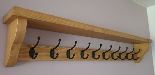 Coat rack with - with, rustic