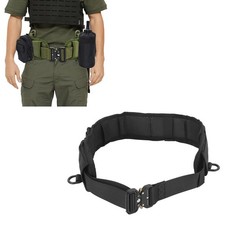 (Black)Battle Belt Waist Belt