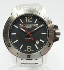 Raymond Weil Mens Watch Swiss Automatic NABUCCO 3900 Sapphire Glass Boxed