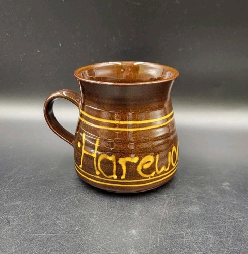 Vintage brown slipware studio - brown,