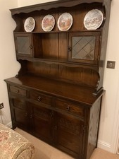 Jaycee Welsh dresser, dark oak, in excellent condition