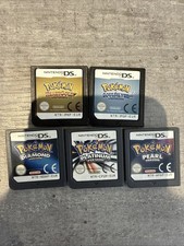 Pokemon DS 5 Game Bundle UK - Heart Gold, Soul Silver, Diamond, Pearl, Platinum
