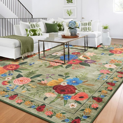 Machine washable rugs living - machine,