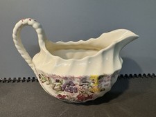 Vintage Spode Fairy Dell Bowl And Jug VGC