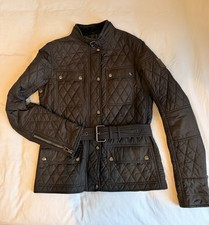 Ladies Quilted Black Belstaff