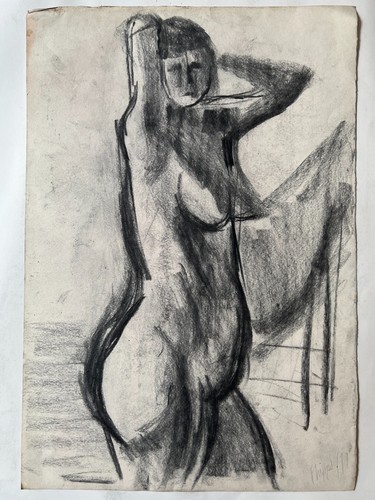 Phipps charcoal drawing - phipps,,