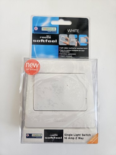 Homebase rocca softfeel white - homebase,