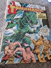 Tomahawk No36 1958 Vintage Comic.  Drawing On Front Cover. Missing Back Cover