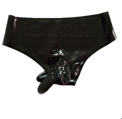 Mens latex shorts rubber - mens,