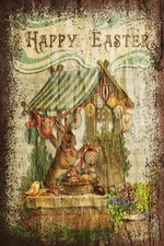 Vintage Style Happy Easter