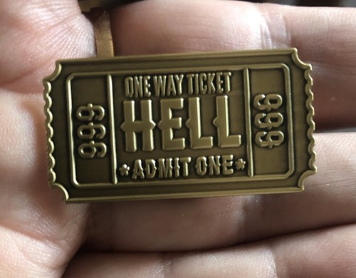 Ticket hell biker rock - hell,