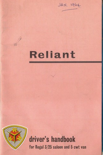 Reliant regal and 5cwt - and,
