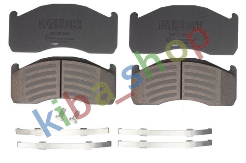 Brake pads set rear meritor - brake,