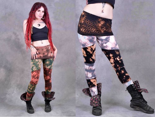 Tie dye leggings - dye, pixie