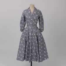 Vintage 1950s original grey