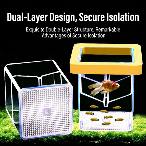 Floating aquarium breeding box - breeding,