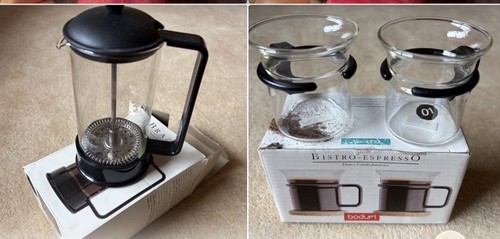 Vintage bodum espresso cups - espresso,
