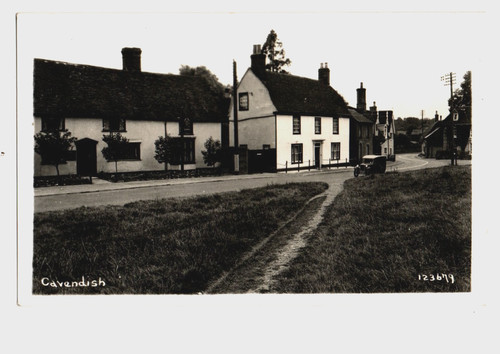 Suffolk cavendish car - r/p., car.